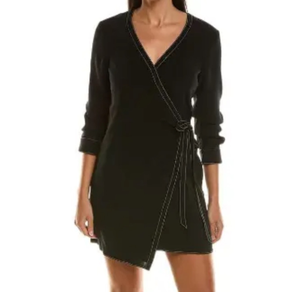 Cinq à Sept Chelsea Wrap Mini Dress Size 6